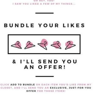 CREATE A BUNDLE AND I’LL OFFER DISCOUNTED SHIPPING!